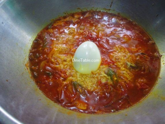 Tomato Egg Rice Recipe / Vegetarian Dish