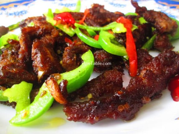 Chinese Dry Beef Chilly Recipe / Simple Dish