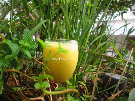 Pineapple Lassi Recipe / Yogurt Drink