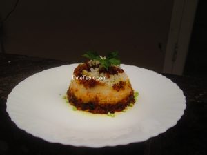 Chicken Puttu Recipe / Nutritious Puttu
