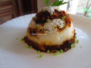 Chicken Puttu Recipe / Meat Puttu