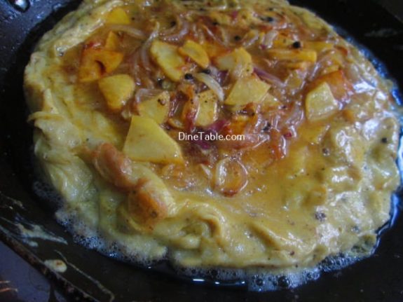 Spanish Omelette Recipe / Thick Omelette