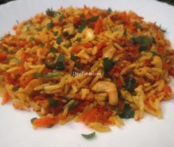 Carrot Rice Recipe / Kids Rice