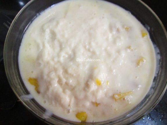 Milkmaid Pineapple Pudding Recipe / Sweet Pudding