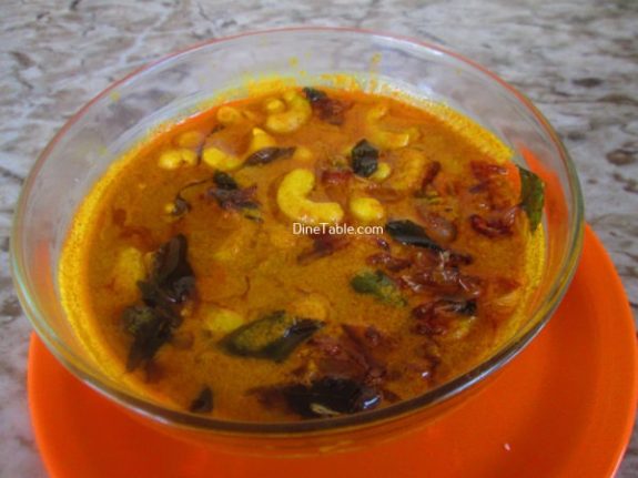 Cashew Nut Curry Recipe / Easy Curry