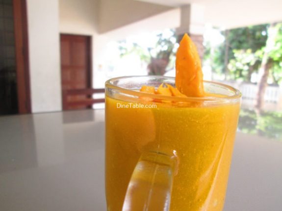 Mango Banana Smoothie Recipe / Simple Drink