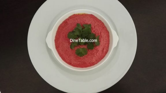 davQuick, Easy Beetroot Muttabel Recipe - Healthy & Tasty Moutabel Recipe - Arabic Dip