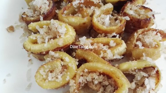 Banana Coconut Sweet Roll - Healthy Kerala Snack Recipe