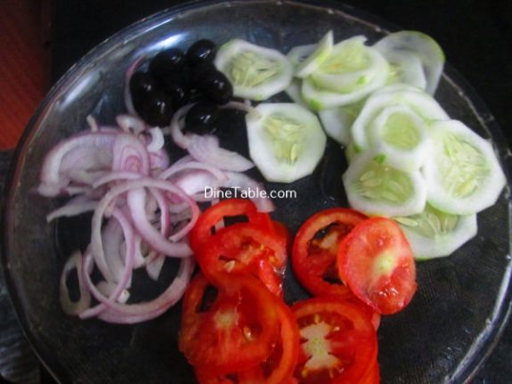Black Olive Tomato Salad Recipe - Tasty Salad 