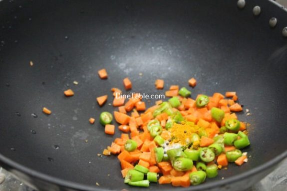 Carrot Kichadi Recipe - Spicy Dish