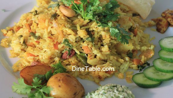 Vegetable Dum Biryani Recipe - Veg Biriyani