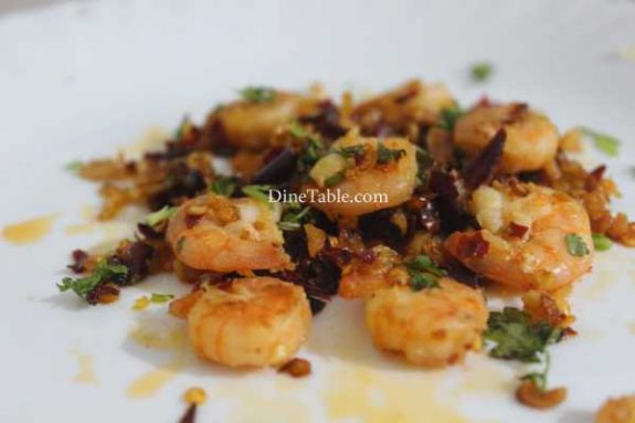 Spicy Garlic Prawns Recipe - Quick Dish