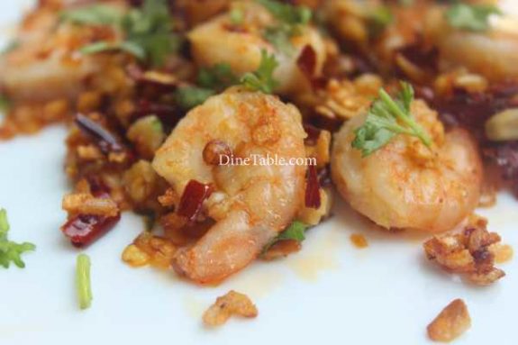 Spicy Garlic Prawns Recipe - Simple Dish