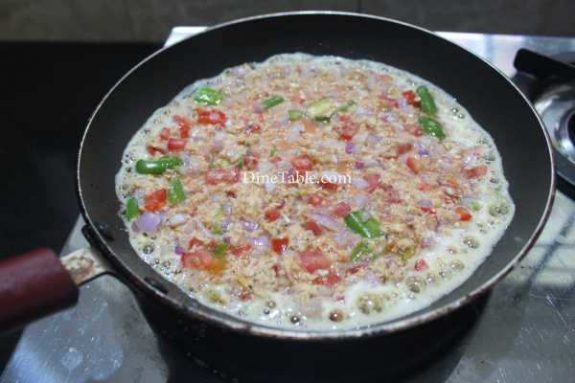 Oats Omelette Recipe - Healthy Dish
