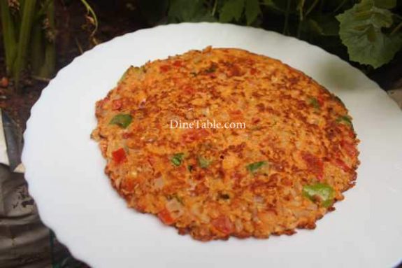 Oats Omelette Recipe - Spicy Dish