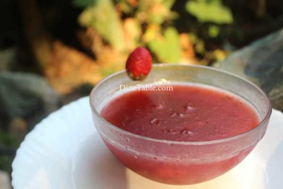 Strawberry Pudding Recipe - Quick Dish