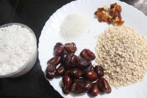 Dates & Oats Ladoo Recipe - Sweet Dish