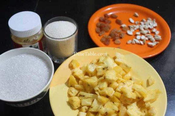 Pineapple Kesari Recipe - Indian Dish