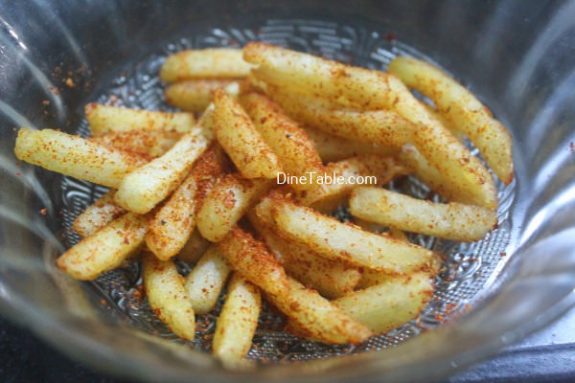 Peri Peri French Fries Recipe - Easy Potato
