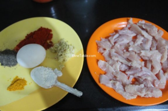 Spicy Chicken Strips Recipe - Fried Dish