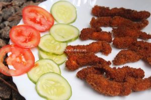 Spicy Chicken Strips Recipe - Tasty Dish