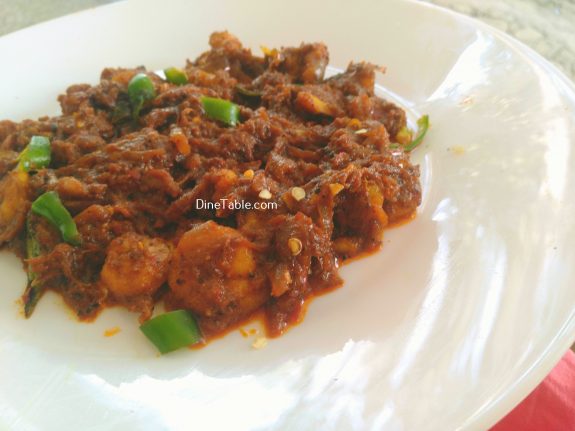 Prawn Ghee Roast Recipe - Spicy Roast
