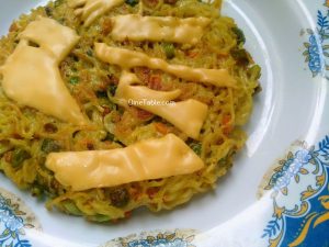 Maggi Noodles Cake Recipe - Tasty Dish